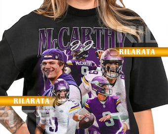 Camiseta vintage de JJ McCarthy, regalo para mujer y hombre, camiseta unisex, sudadera
