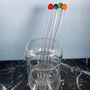 Glass Swizzle Sticks