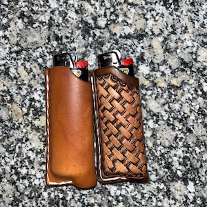 Handmade Leather Lighter Cover