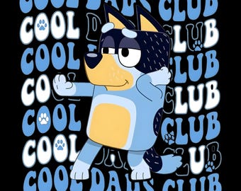 Bluey Cooler Papa Coole Mama