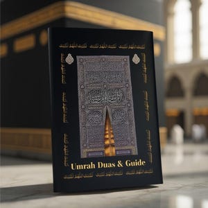 Umrah Duas & Guide - stapsgewijze dua-kaarten in zakformaat, umrah-cadeau, umrah essential, vertaling en transliteratie, ruimte voor persoonlijke notities
