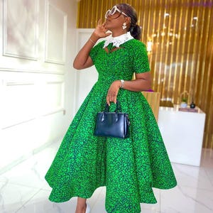 African print dress,Ankara wedding dress,african print bride Dress,african  mermaid dress,african print flared midi maxi dress,bubu dress