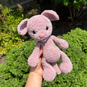 Crochet Mouse Plush – Handmade Soft Toy, Amigurumi Stuffed Animal, Baby Girl Gift, Nursery Decor, Knitted Mouse Toy, Cute Baby Shower Gift