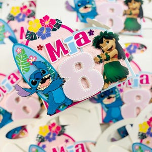 Lilo and Stitch-feestdozen, doosjes feestbedankjes