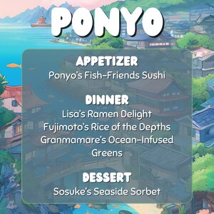 Studio Ghibli Movies THEMED Cookbook image 15