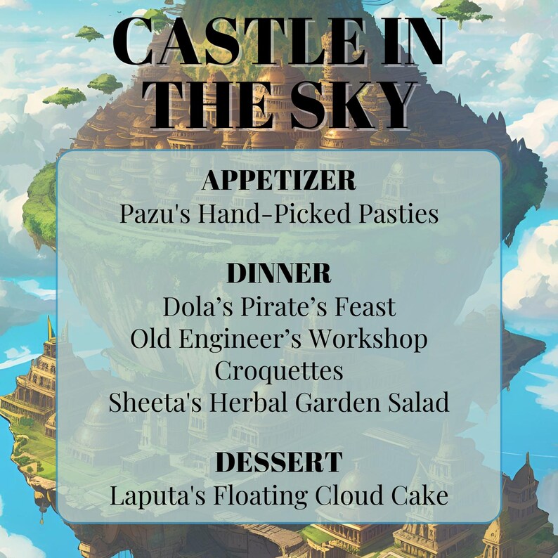 Studio Ghibli Movies THEMED Cookbook image 19
