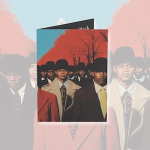 Tarjetas de felicitación, Marcha del Millón de Hombres del Mes de la Historia Negra, Juego de tarjetas de felicitación afroamericanas, Tarjetas de notas del orgullo negro, Celebración cultural