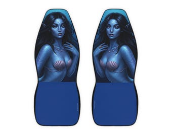 Enchanting Mermaid Car Seat Covers | Nautical Décor, Ocean Vibes, Gift for Sea Lovers, Unique Car Accessories, Car Decor
