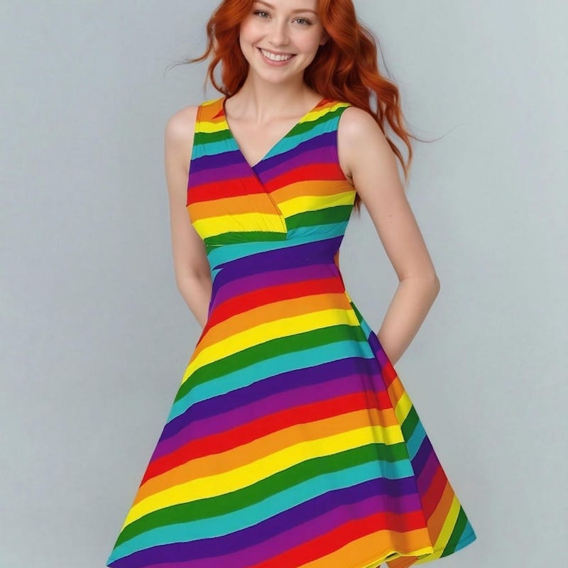 Trans Color Outfit Trans Dresses - Etsy