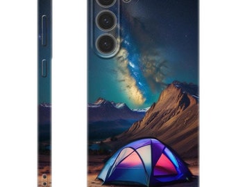 Slim case for Samsung Galaxy - Starlit Camp