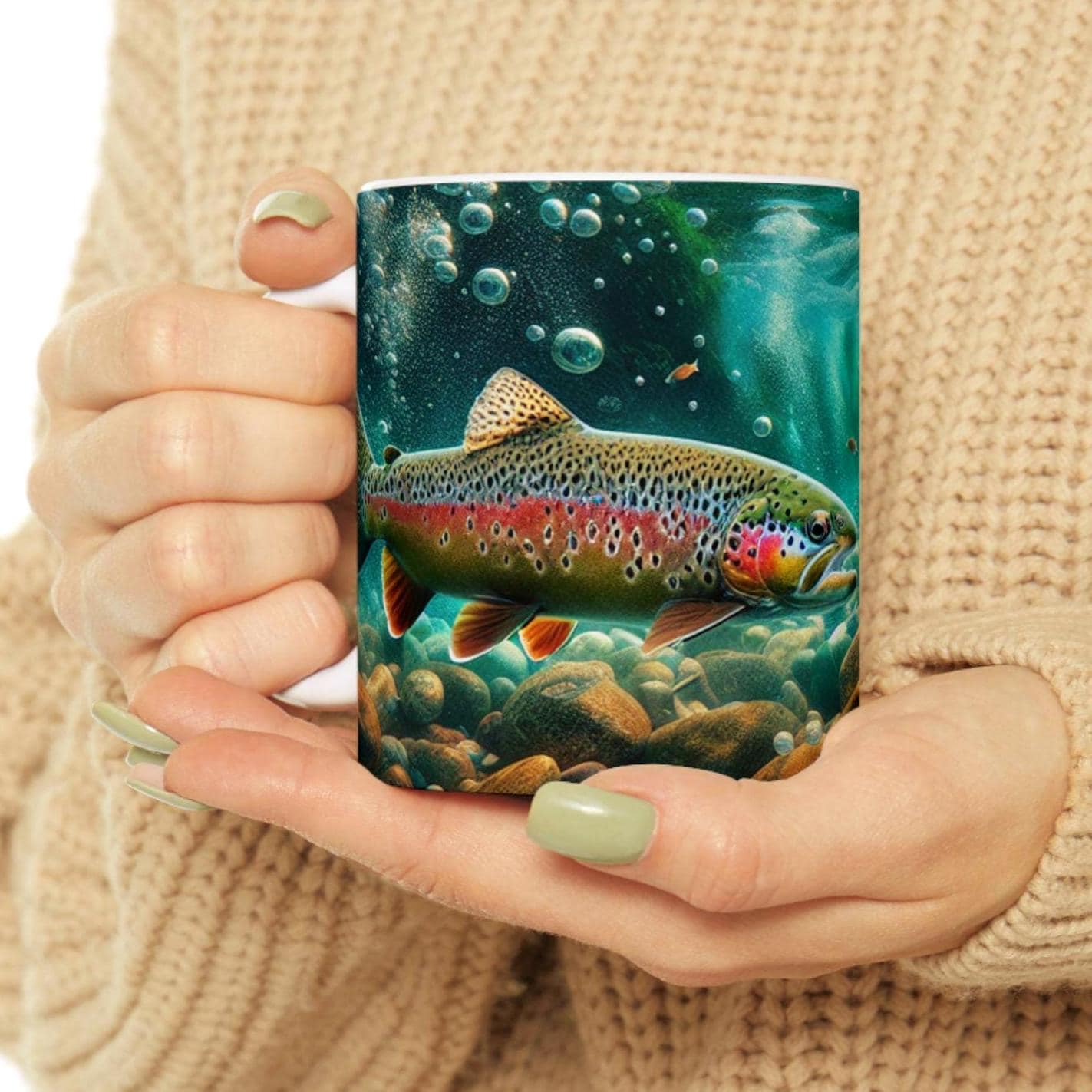 Retour De Pêche Mug Céramique vendu par Andrey Kamenetskiy | SKU 453580