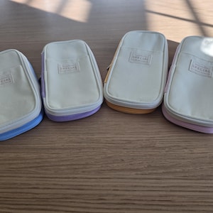 Expandable Zippered Pencil Case Pouch