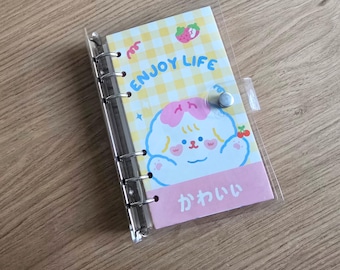 PupPup Binder Notebook Diary (A6 Size)