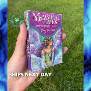 Cartas de empoderamiento de Magical Times / Baraja de oráculo inspiradora para la fuerza y la positividad / Autodescubrimiento y crecimiento espiritual