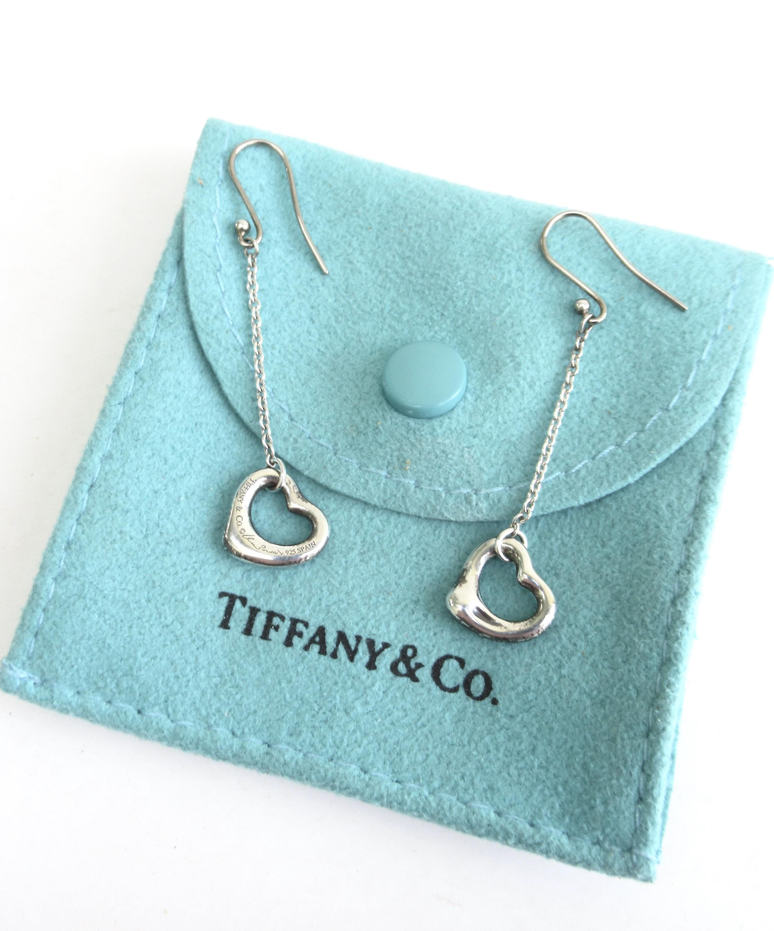 Rare Vintage Tiffany & Co Elsa Peretti Sterling Silver Dangle