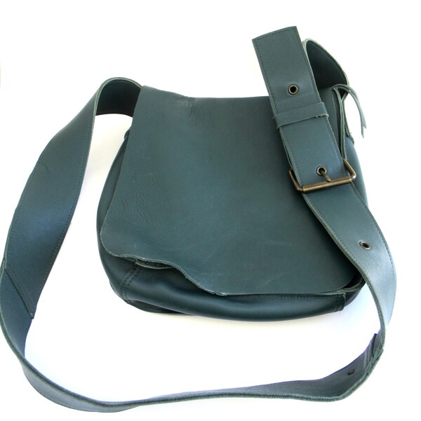Leather Flap Bag Etsy