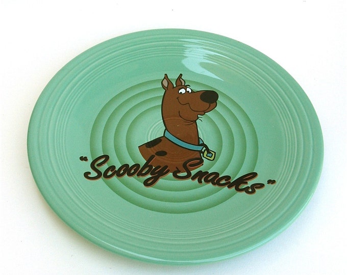 Scooby Snacks Anyone ... Vintage Fiestaware Plate - Etsy