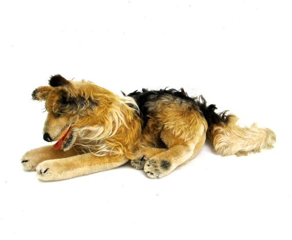 steiff collie dog
