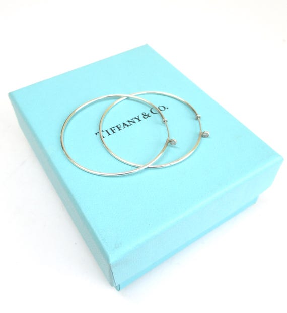 tiffany diamond hoop