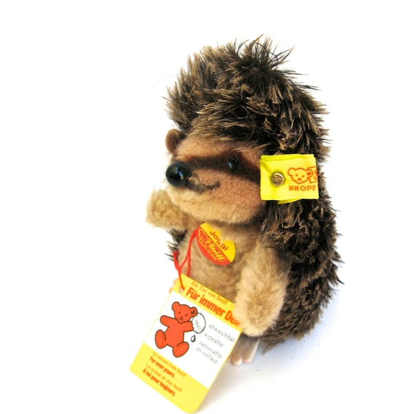 joggi ...   vintage steiff  hedgehog