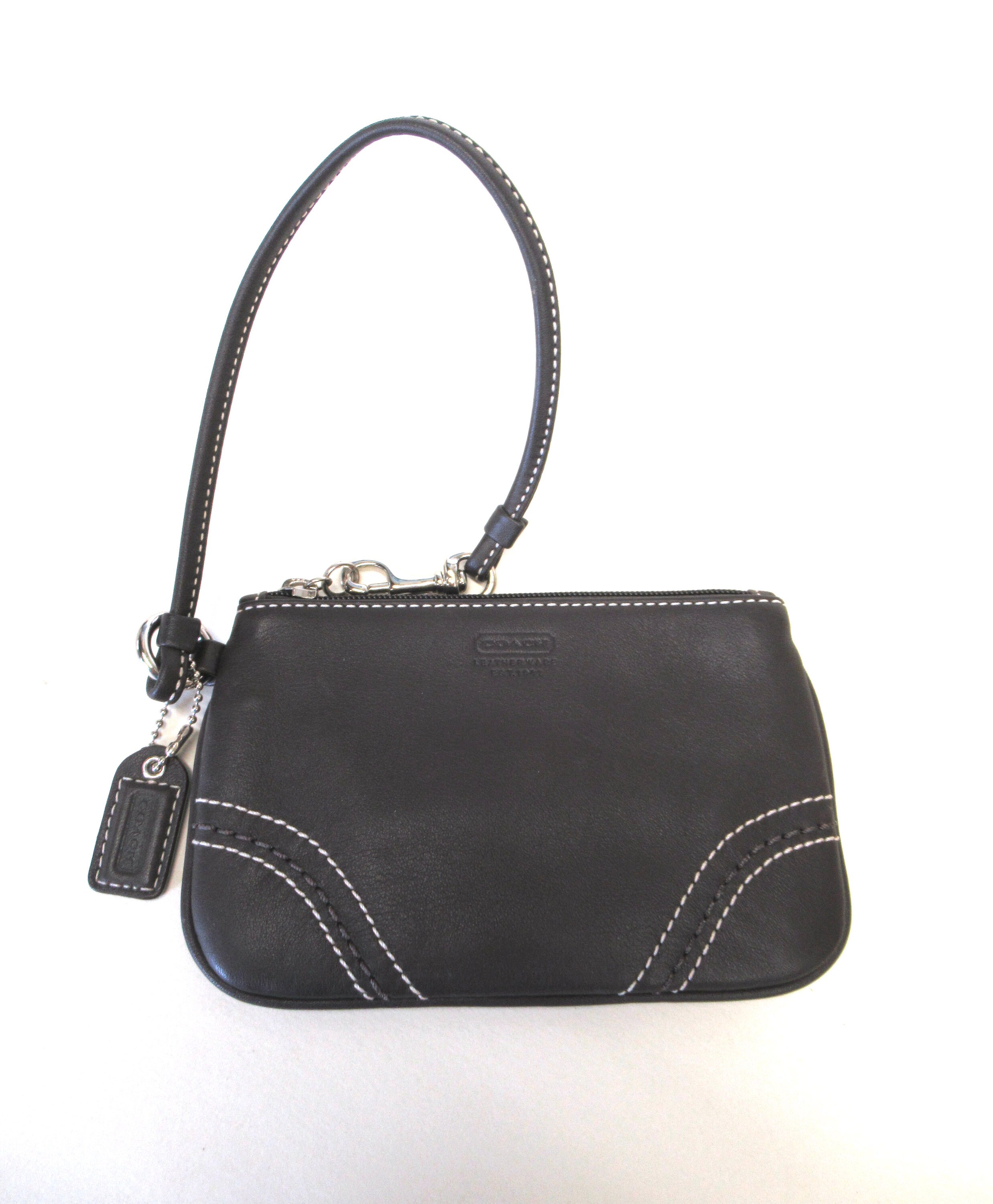 Coach large leather wristlet new arrivals