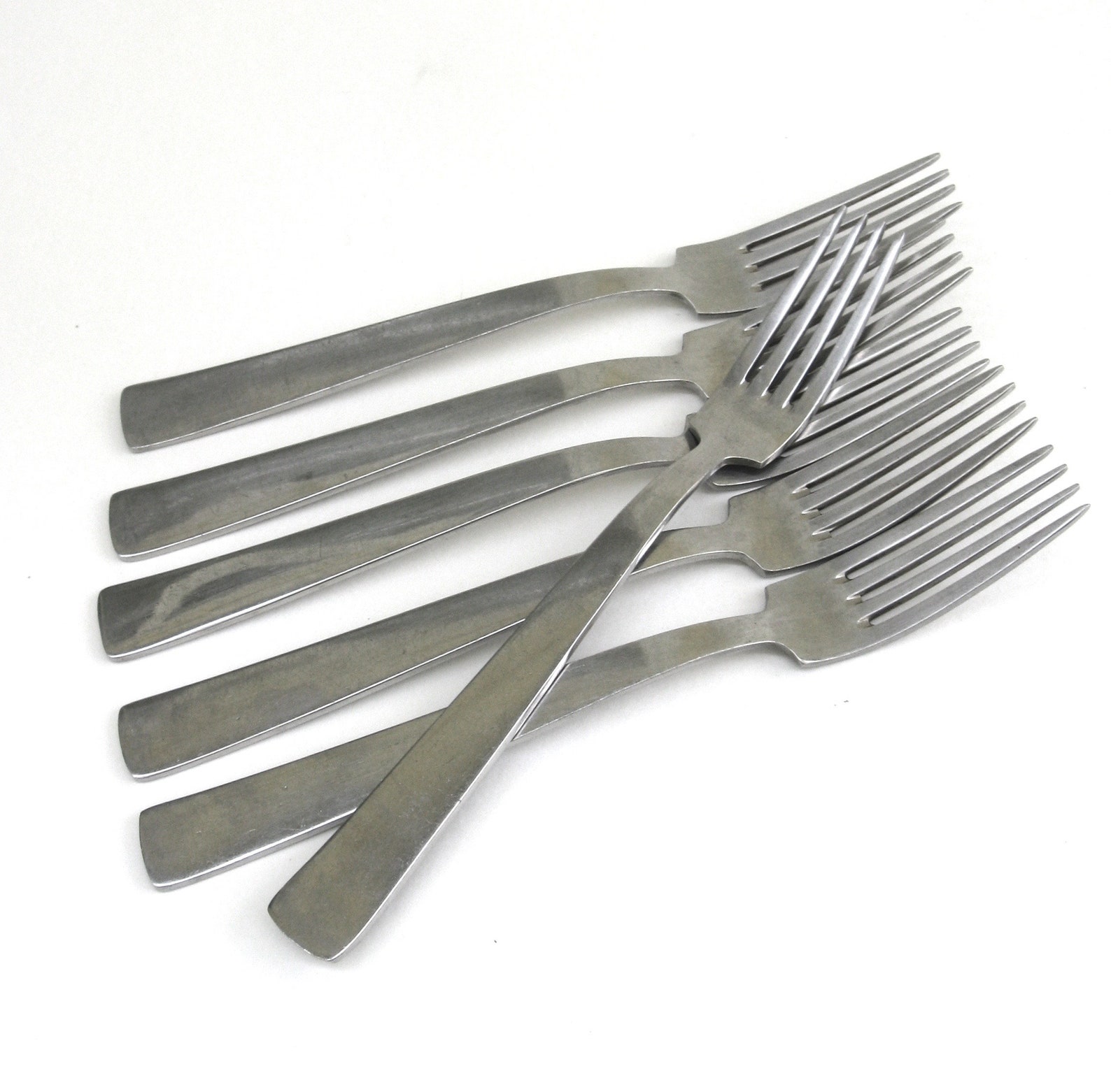 Vintage milano italy forks 6 italian stainless steel Etsy
