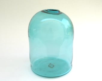 early unusual and rare  Josh Simpson  hand blown glass terrarium  ...  vintage artisan josh simpson circa 1974