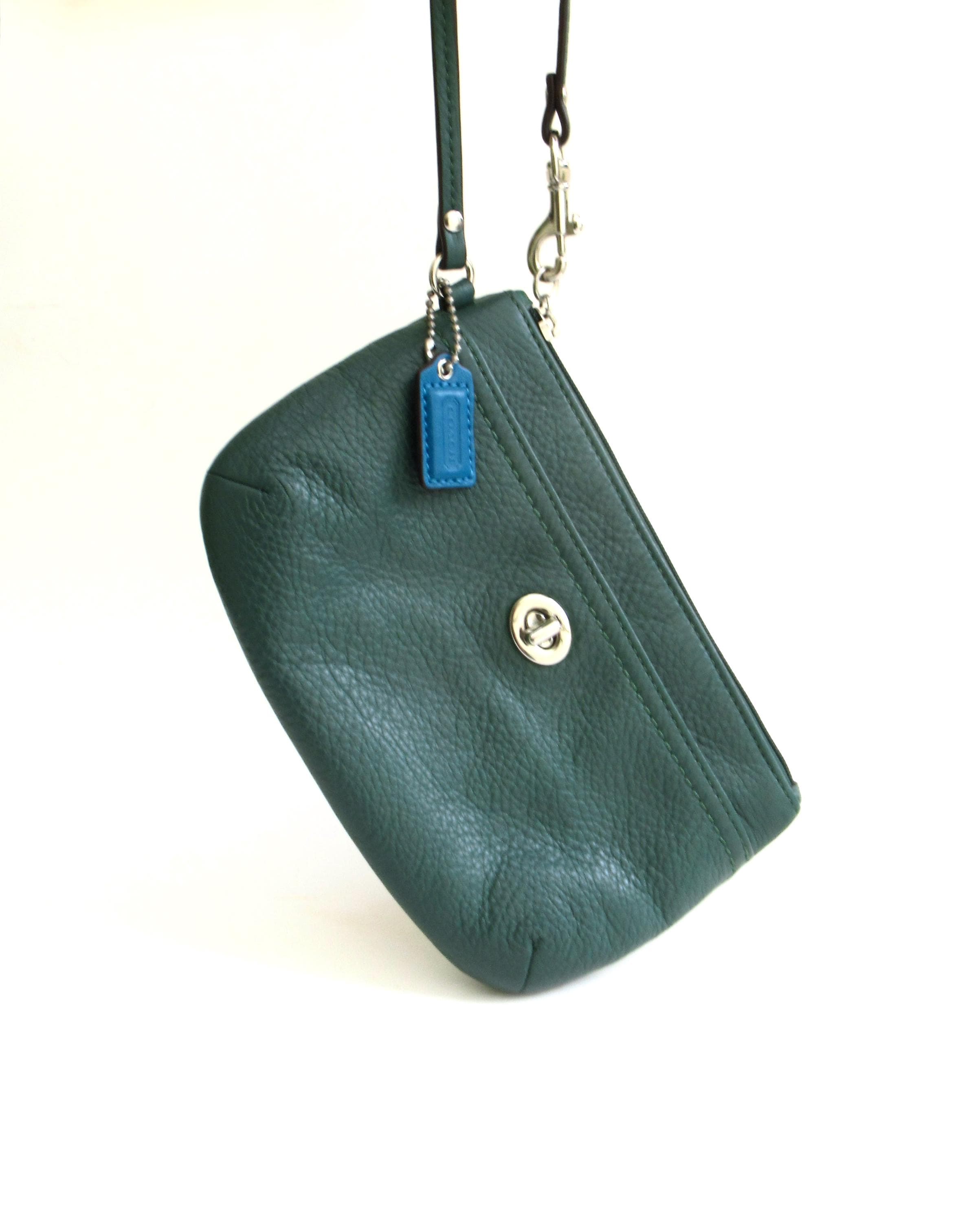 Vintage Coach Turnlock Wristlet - Etsy