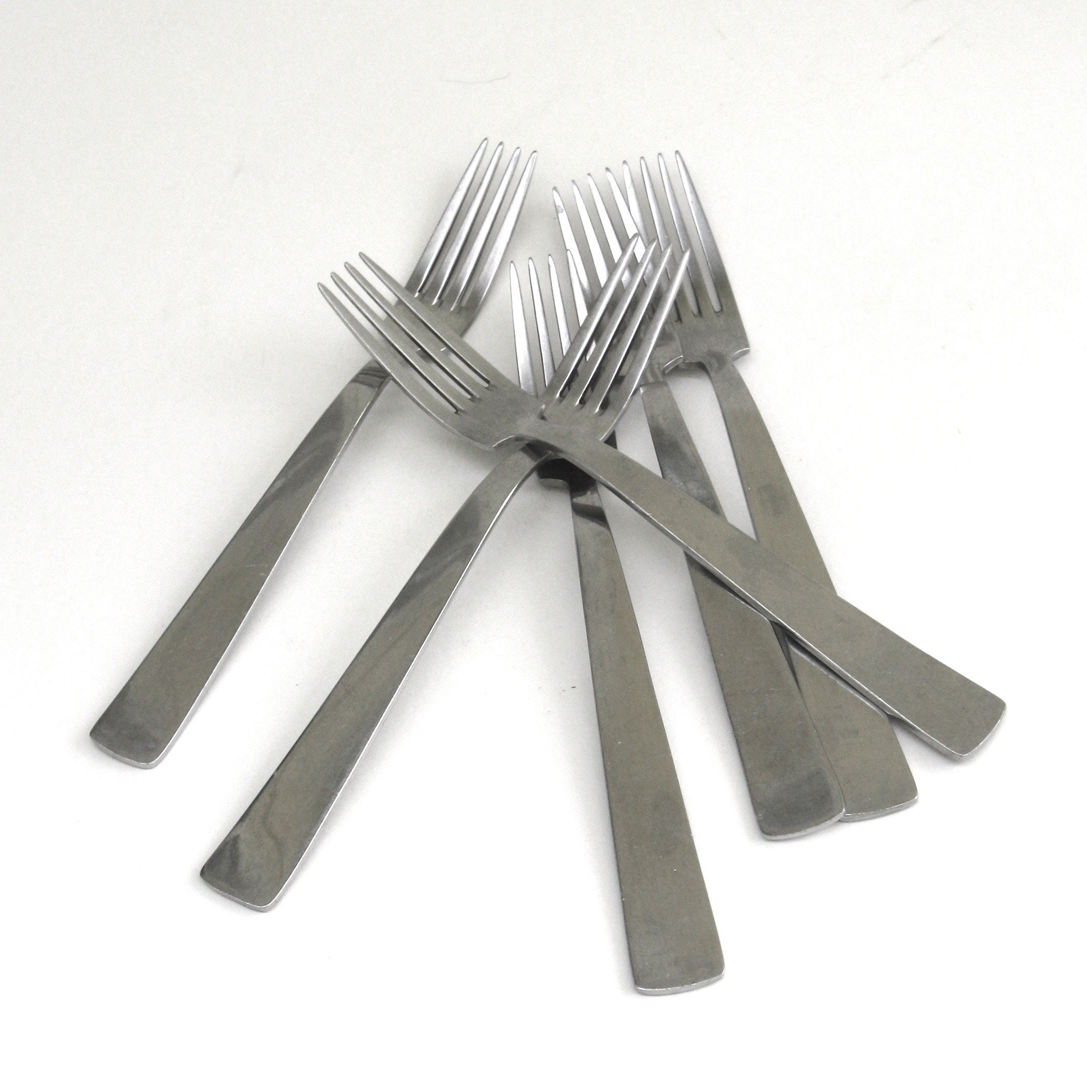 Vintage milano italy forks 6 italian stainless steel Etsy