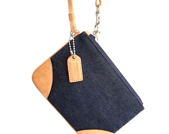 ショルダーバッグ Coach Poppy Denim Signature Shoulder Bag Coach Poppy Medium Denim Exterior Bags & Handbags for Women for