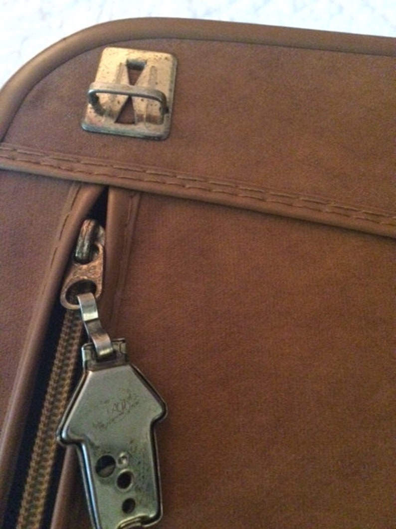 Vintage Monarch Suitcase Luggage Italian Flag Italy Leather Etsy