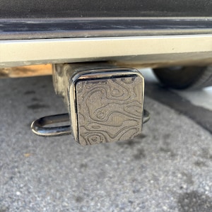 Hitch Cover for Off-Roading | Topographic or Custom