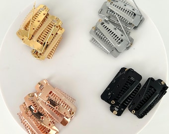 Dupatta Setting Clips, Headscarf Clips with Safety Pin: Hijab/Hair clip, Wedding Head Accessories.