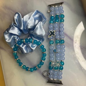 Beaded Apple Watch Band Set