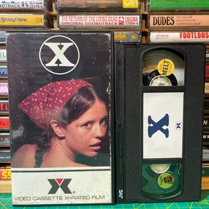 X Custom VHS Horror