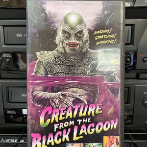 Creature From The Black Lagoon Custom VHS Horror