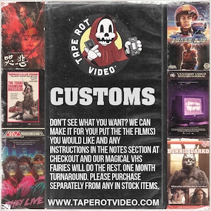 Custom VHS & Artwork
