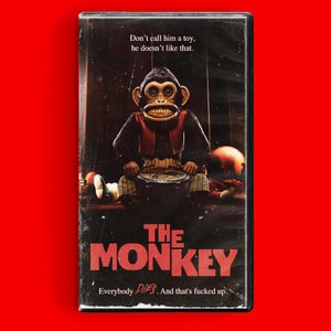 The Monkey Custom VHS Stephen King Horror
