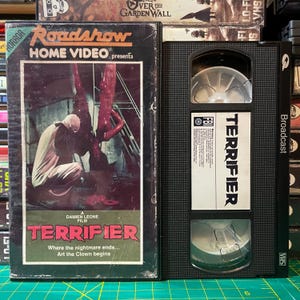 Terrifier 1, 2, 3 Benutzerdefinierte VHS Horror