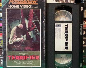 Terrifier 1, 2, 3 Custom VHS Horror