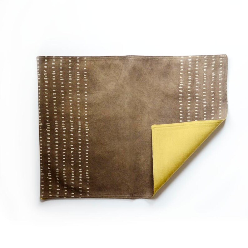 Brown Table Placemats Chocolate Mocha dining linens place Etsy