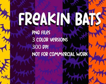 It's Freakin Bats Pattern - Digital