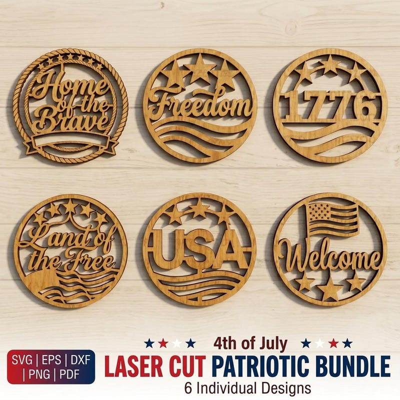 Americana Wood Patterns - Etsy
