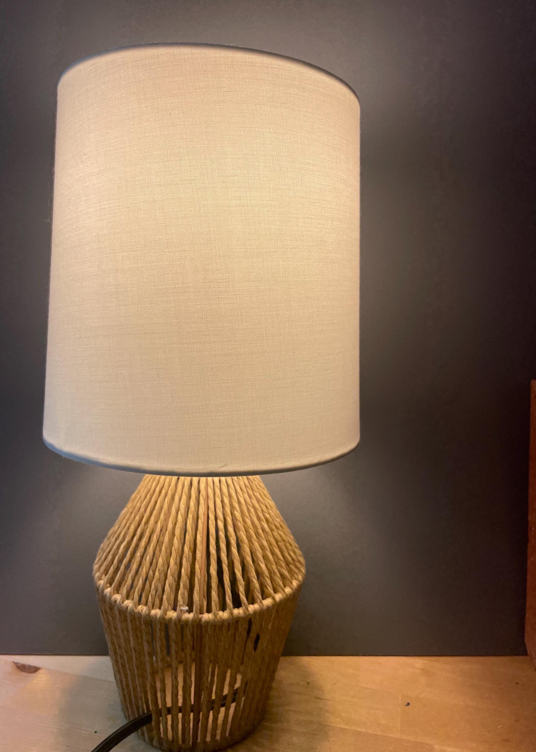 Rope Light, Bedside Lamp. Minimalist Light. Plug in With Shade. - Etsy