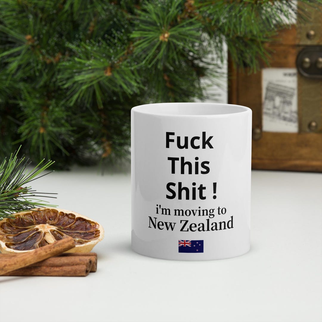 Moving to New Zealand Mug — Relocation Gift for Co-workers & Immigrants ...