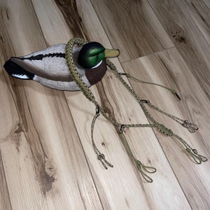 Call lanyard with widened neck pad/Duck Call Lanyard / Waterfowl Lanyard / Game Call Lanyard / Duck Call Holder // Call Holder