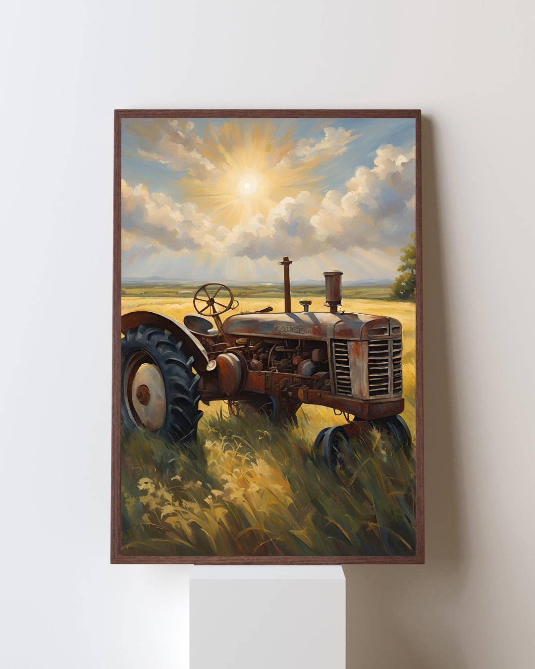 Old Barn Wall Art, Rustic Farm House Decor, Vintage Countryside Print ...