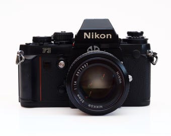 Nikon F3 T HP - Nikkor 50mm F/1.4 Lens - Vintage SLR Camera
