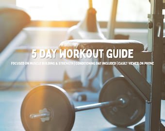 Guia de treino de 5 dias