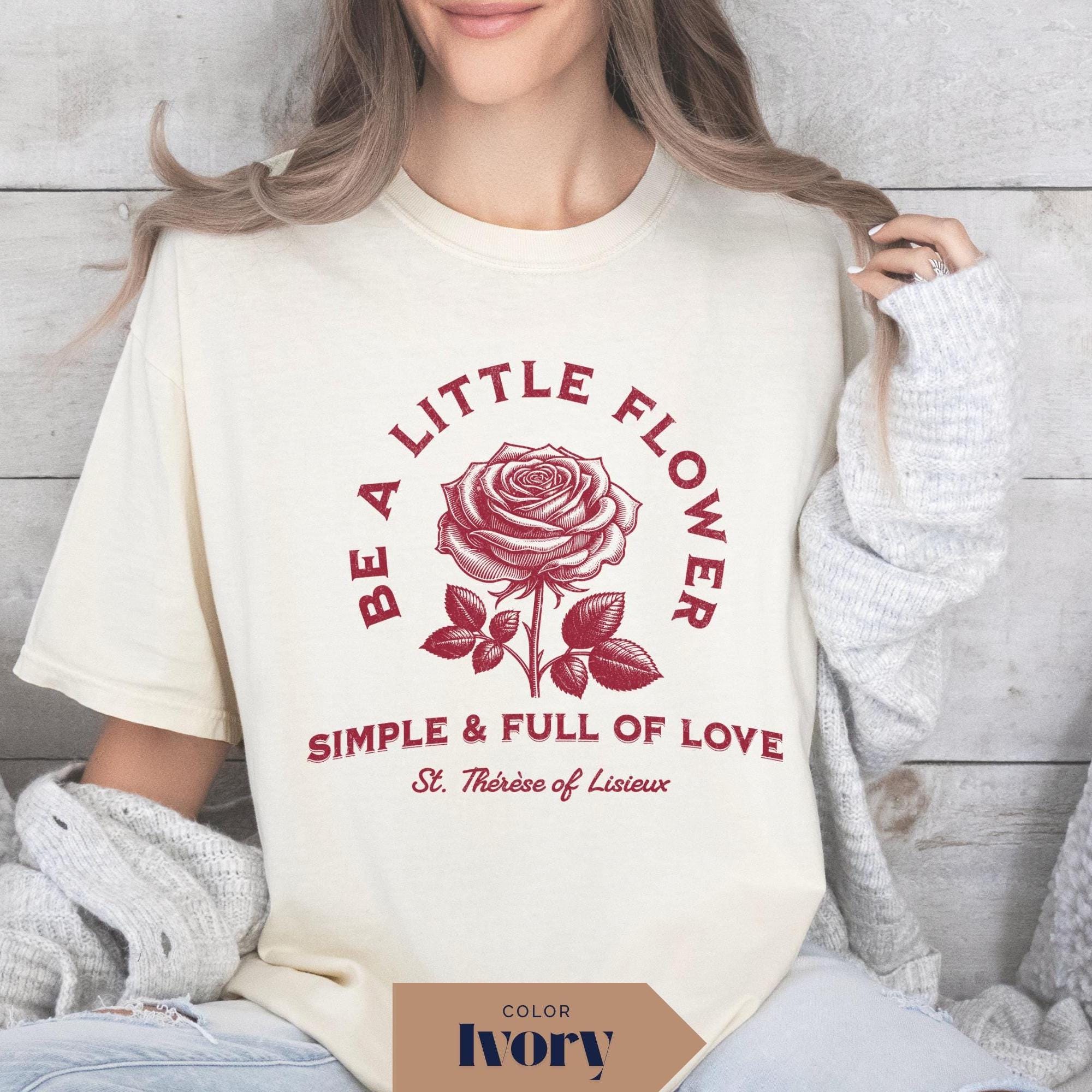 St Therese Shirt - Etsy